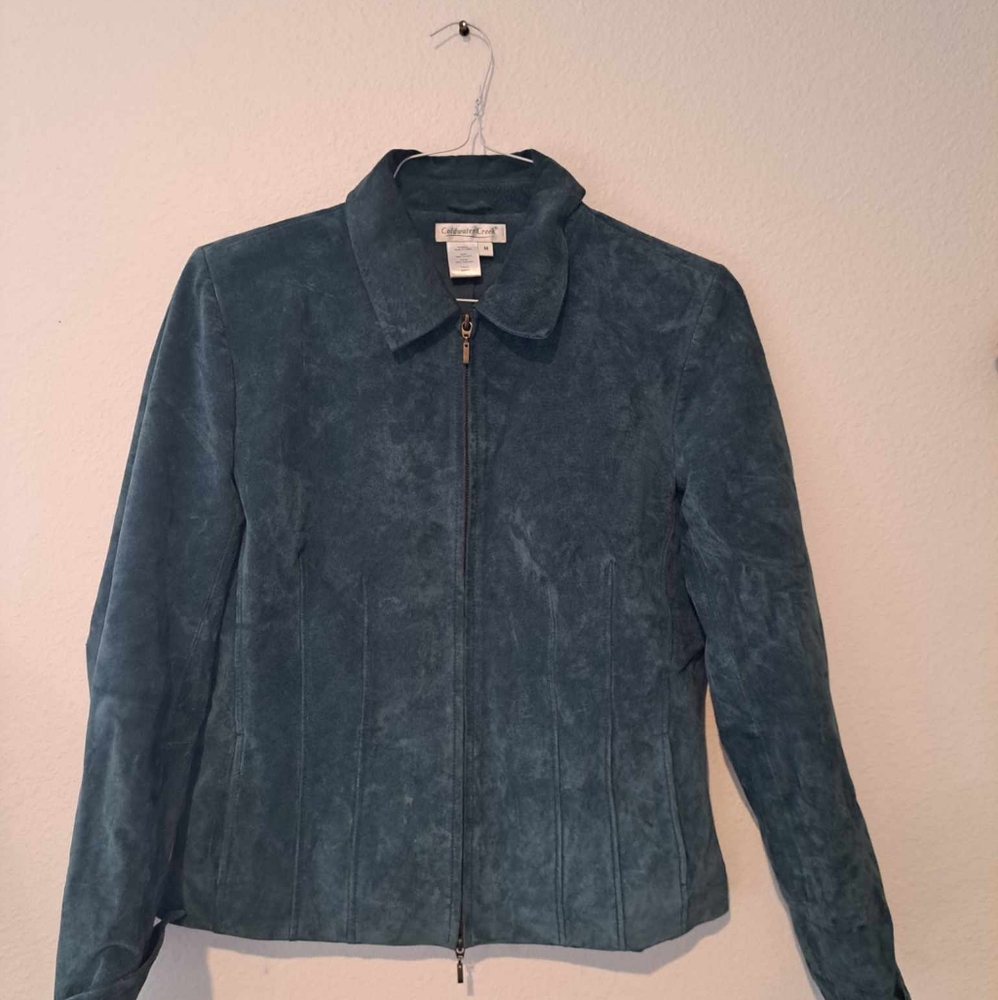 Coldwatwr creek 100% leather jacket